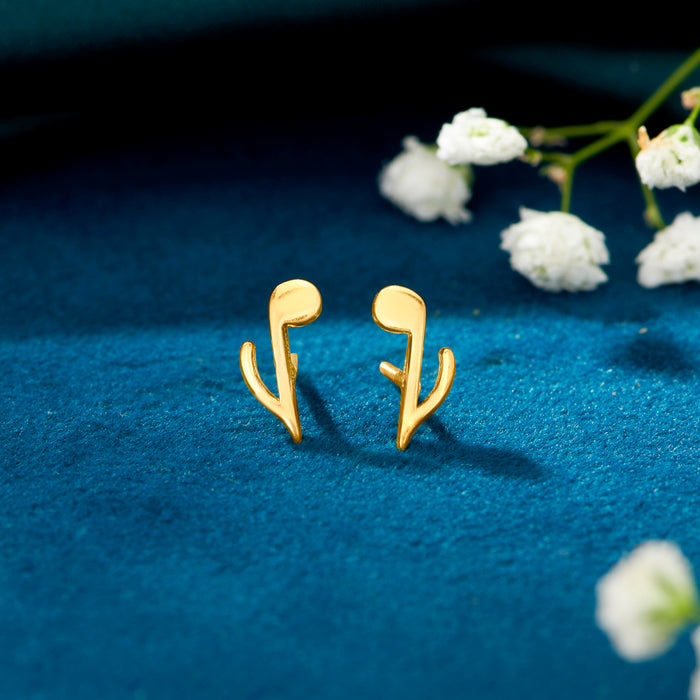 Rhythm Charms Yellow Gold Kids Earring