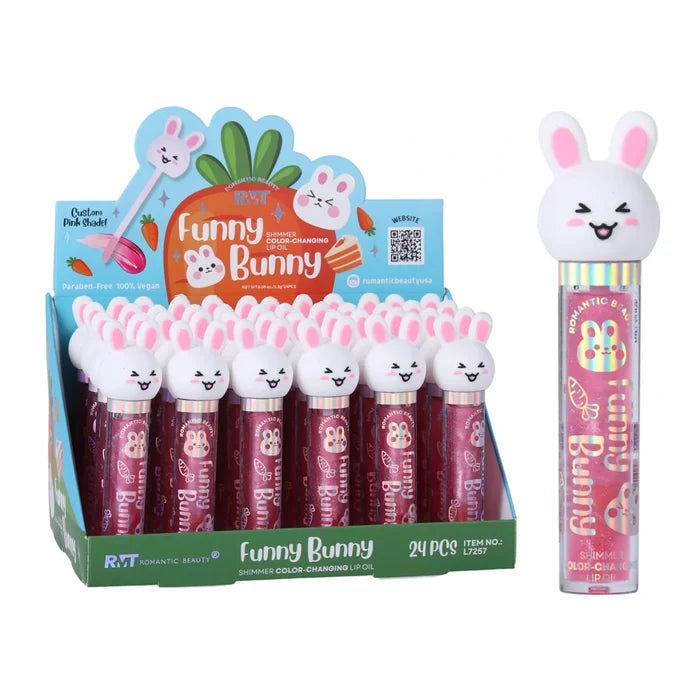 Romantic Beauty -  Funny Bunny Magic Shimmer Lip Oil
