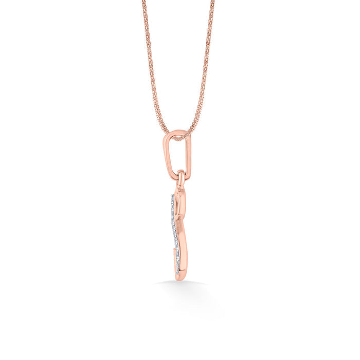 S Letter Alphabet Pendant Diamond Jewellery