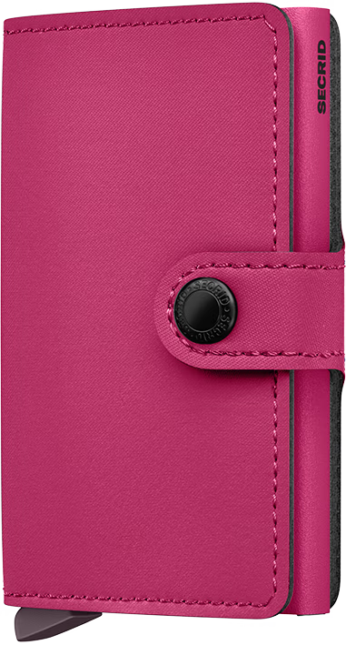 Secrid Miniwallet in Yard Powder Fuchsia