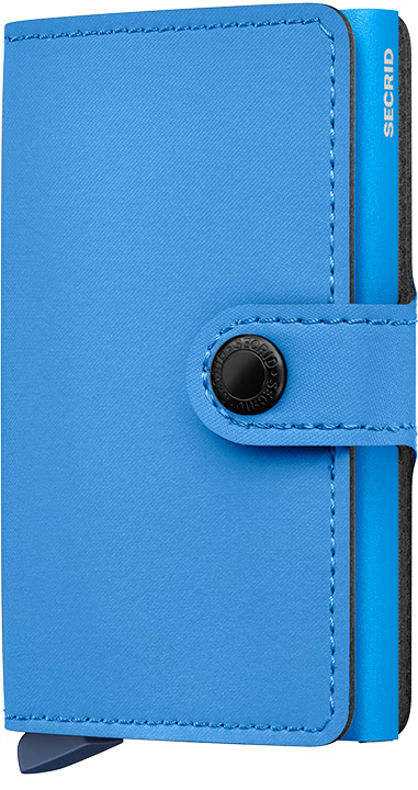 Secrid Miniwallet in Yard Powder Ultra Blue