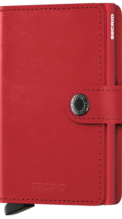 SECRID MINIWALLET ORIGINAL RED-RED