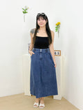 Sienna Denim Skirt (Darkwashed)