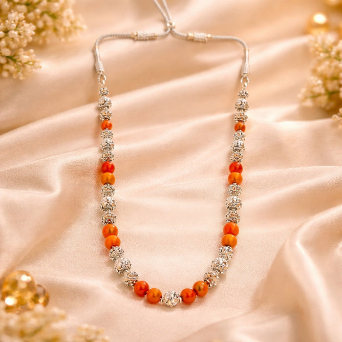 Silver Mala Pooja Article