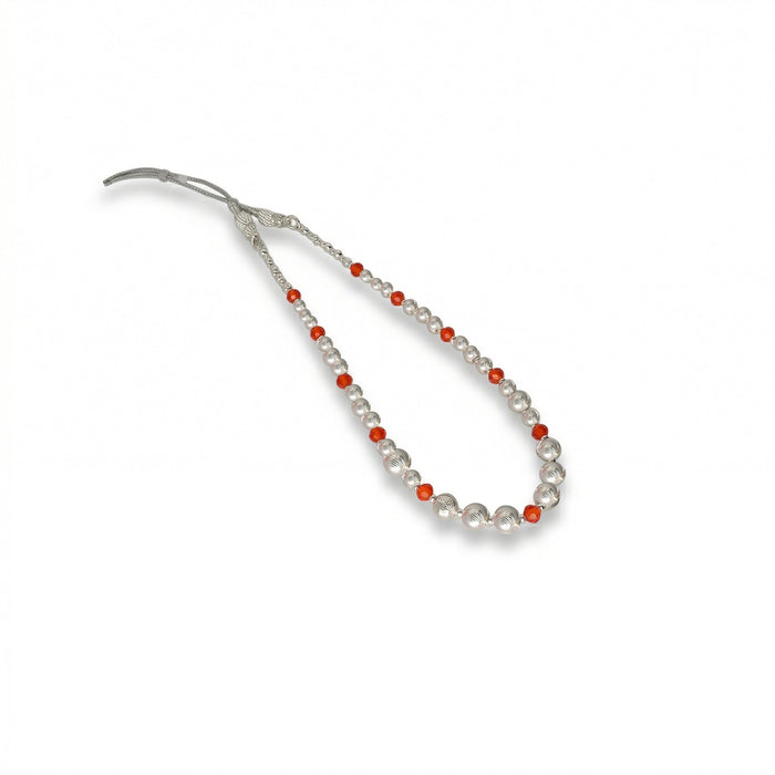 Silver Motimala Pooja Article