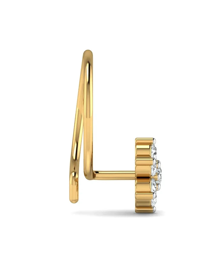 Simple Diamond Nosepin