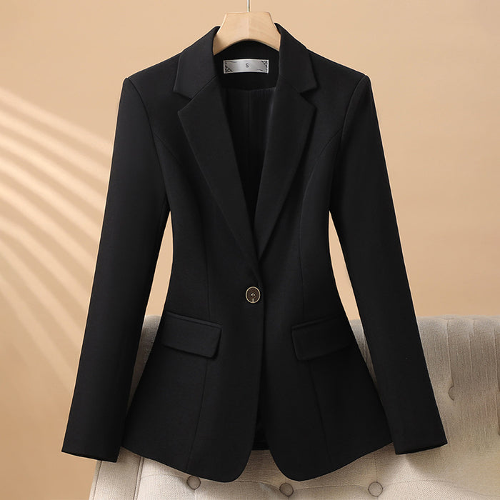 Small Korean Style Casual Short Temperamental Women's Suit Top