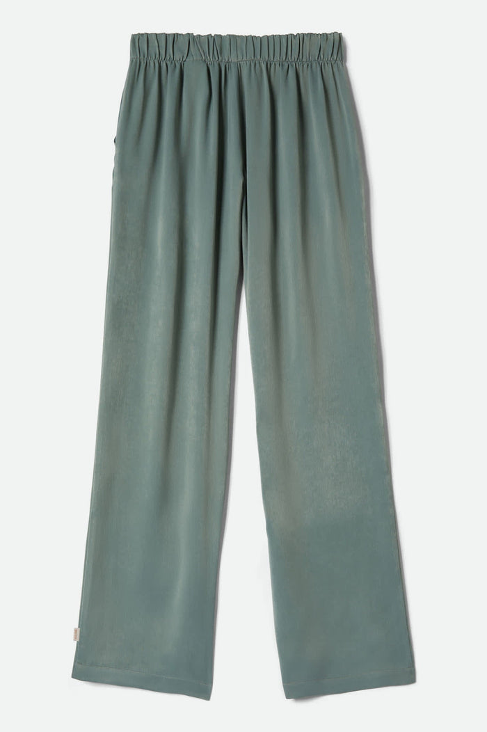 Soho Silky Pant - Blue Green Shine
