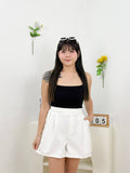 Solea Wrap Shorts (White)