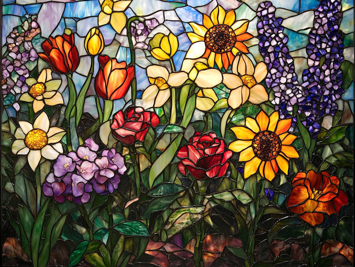 Stained Glass Garden of Renewal