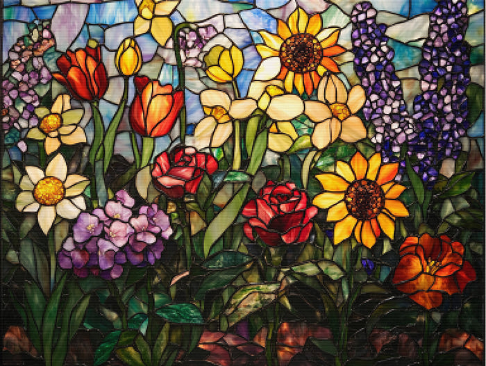 Stained Glass Garden of Renewal