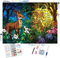 Stained Glass Wildlife Awakening