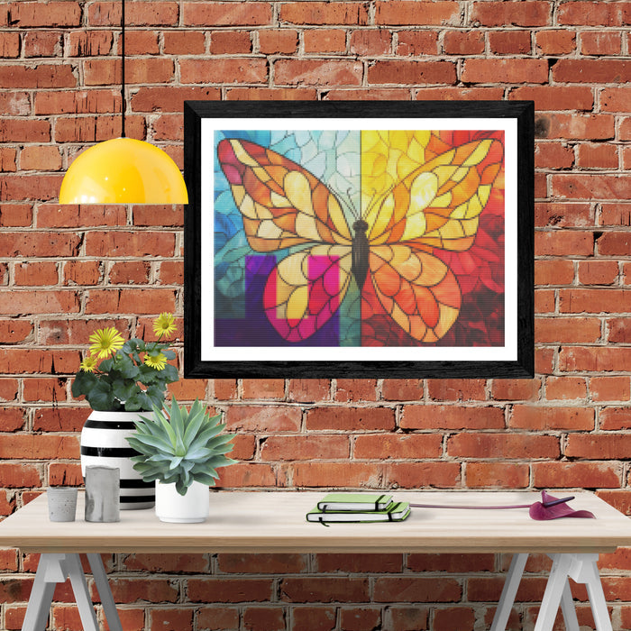 Stained Glass Wings of Change