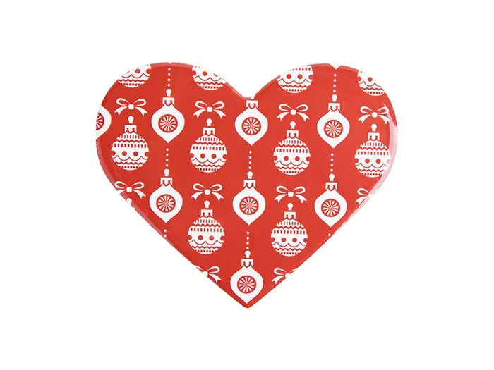 Sublimation Heart Ceramic Coaster w/ Cork
