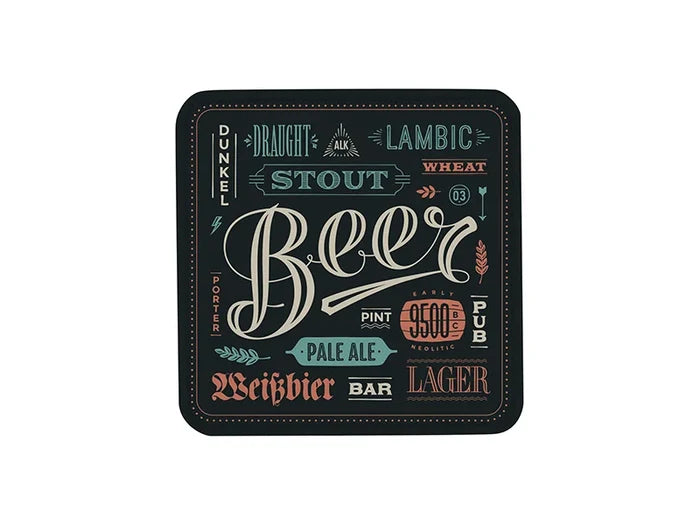 Sublimation PU Leather Square Mug Coaster (10*10cm)