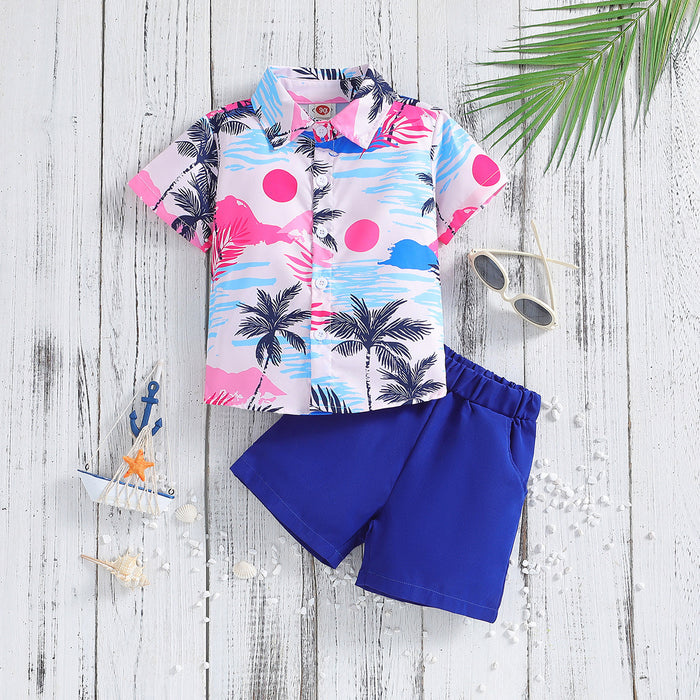 Pink And Blue Suit / 100cm