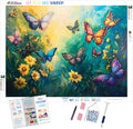 Sun-Kissed Butterflies Swirling
