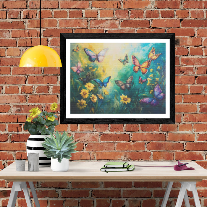 Sun-Kissed Butterflies Swirling
