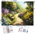 Sunlit Garden of Transition