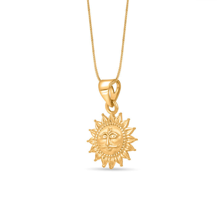 Suraymukh Classic Gold Pendant