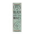 Table Accent - Turquoise Life's a Beach