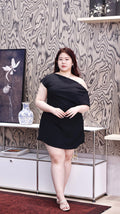 Tayla Slant Dress With Pocket