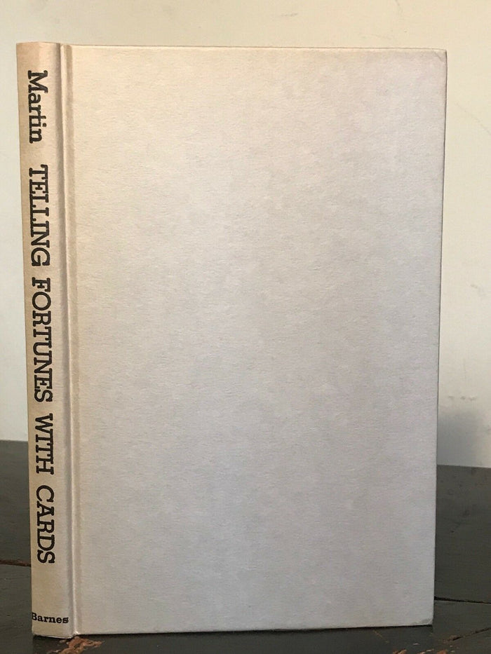 TELLING FORTUNES WITH CARDS - 1st Ed 1970 - ORACLES, DIVINATION, CARTOMANCY