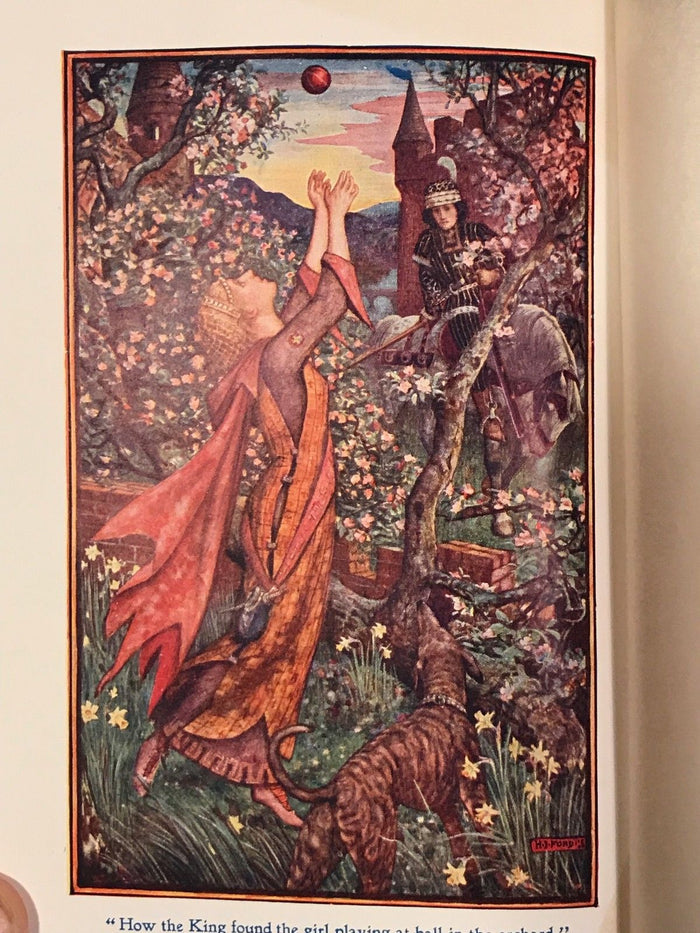THE LILAC FAIRY BOOK - ANDREW LANG, H.J. Ford, Color Plates - New Edition, 1931