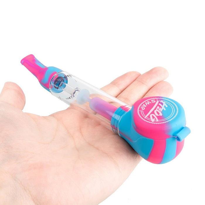 The Sunakin H2OG-Swap Silicone and Glass Pipe