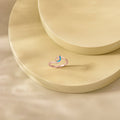 Thin Trace Gold Ring for Her
