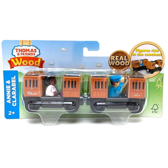 Thomas & Friends GGH17 Thomas And Friends Annie & Clarabel, Multi-Colored