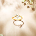 Tied to Heart Gold & Diamond Ring