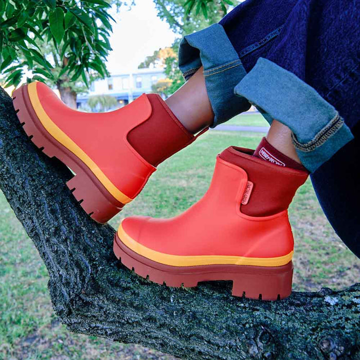 Tully Boot // Grapefruit Red [Retired]