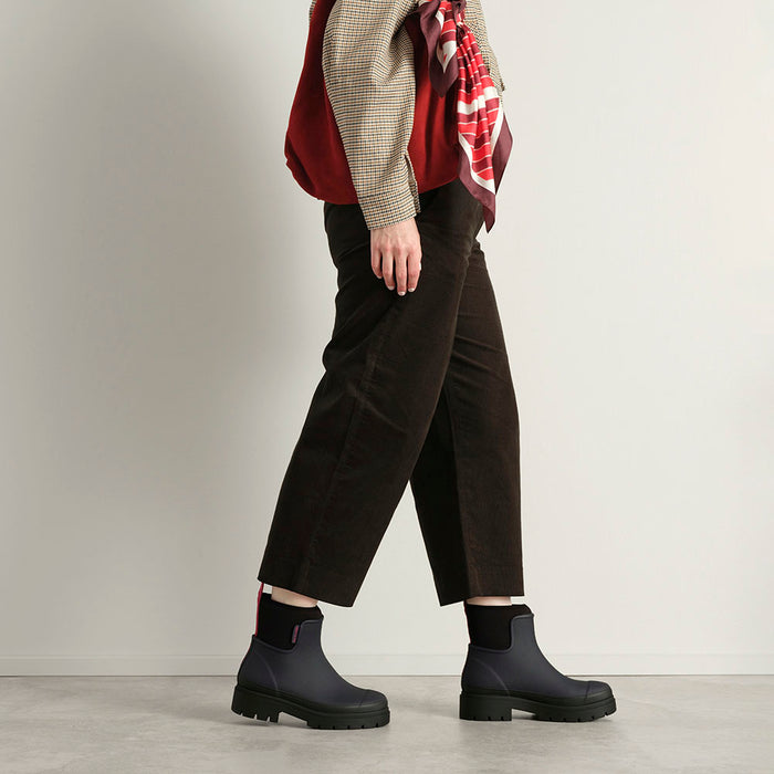 Tully Boot // Midnight & Magenta