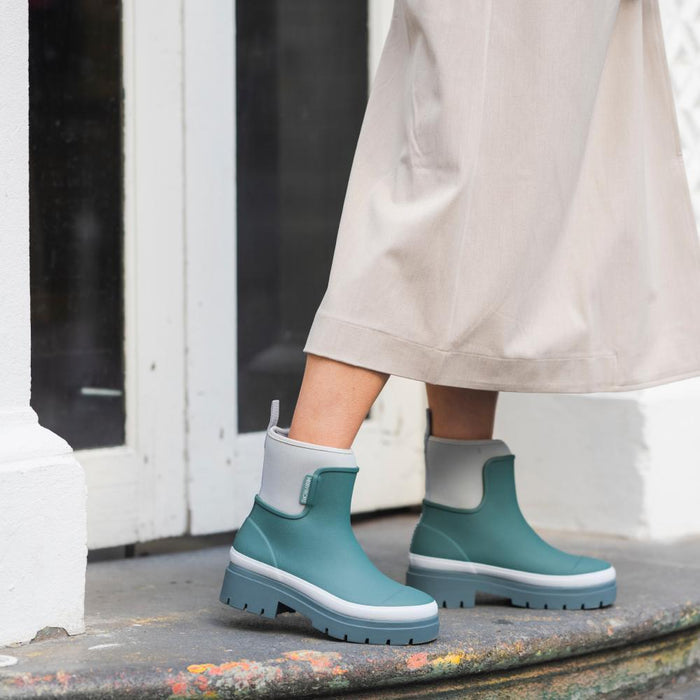 Tully Boot // Teal & Grey [Retired]