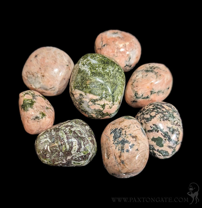 Tumbled Rhodonite Stone-Minerals-Peru Minerals-PaxtonGate