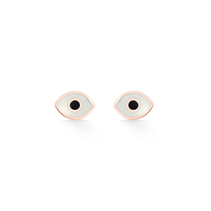Twinkle Eyes Gold Stud Earring For Kids