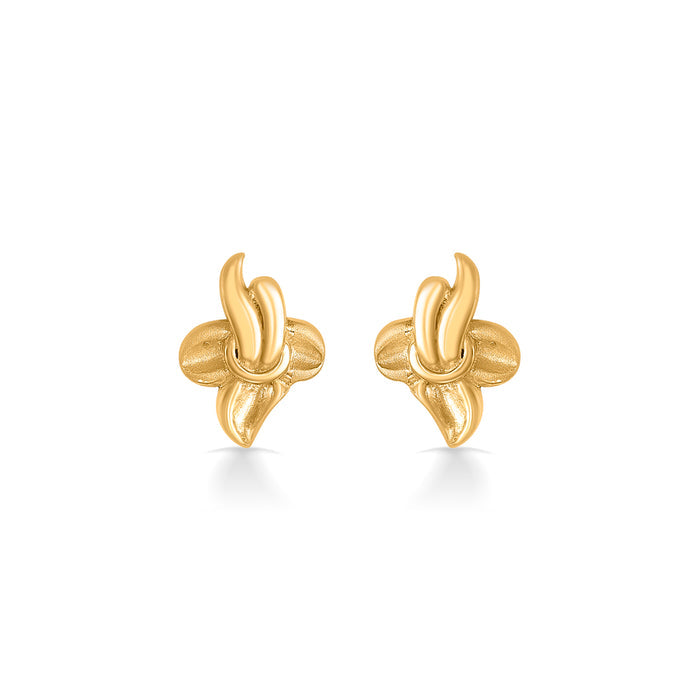 Twinkle Tops Yellow Gold Kids Earring