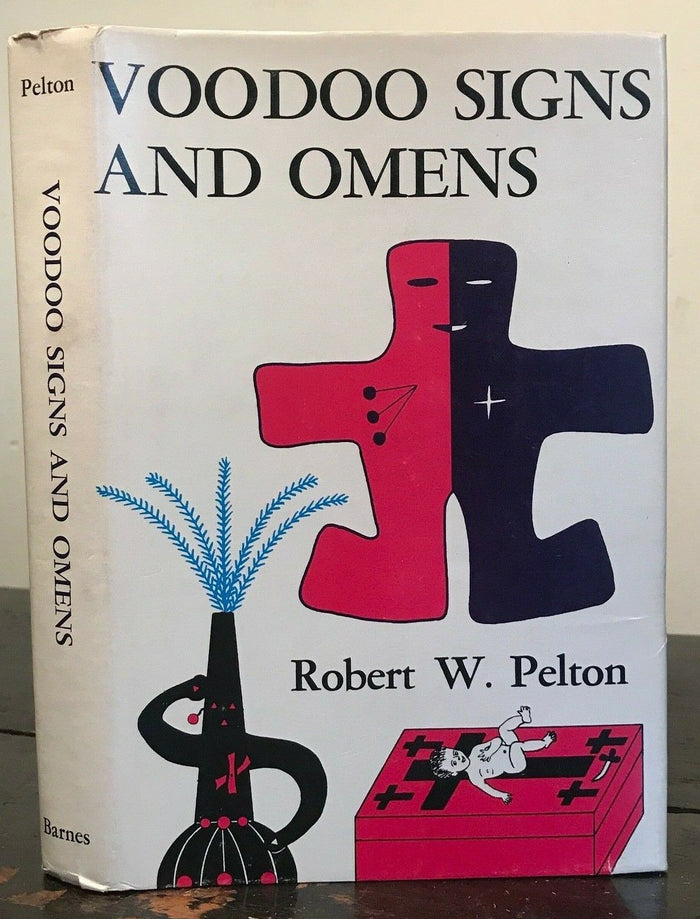 VOODOO SIGNS AND OMENS - ROBERT PELTON, 1st/1st 1974 - Witchcraft Hexes Spells