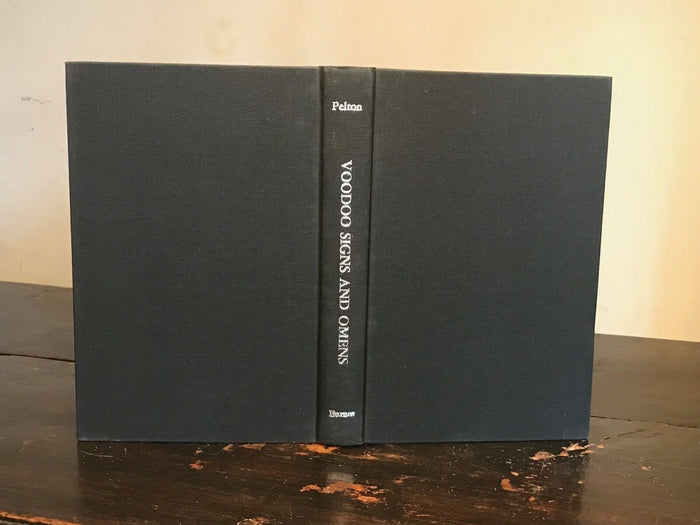VOODOO SIGNS AND OMENS - ROBERT PELTON, 1st/1st 1974 - Witchcraft Hexes Spells