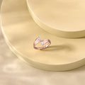 Vortex Balance Cocktail Gold Ring