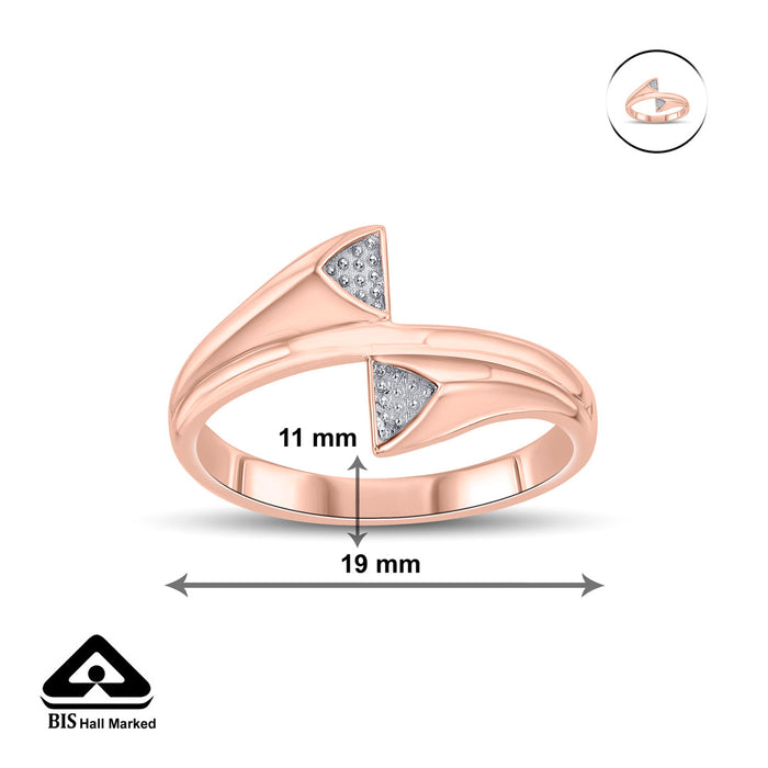 Vortex Balance Cocktail Gold Ring