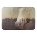 Watch Over the Last Run at Dusk Bath Mat