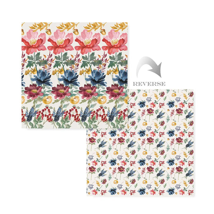 Watercolor Fall Reversible Quilt
