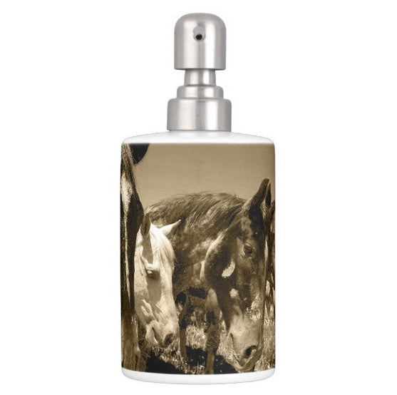 Whimsical Stallions Bathroom Set