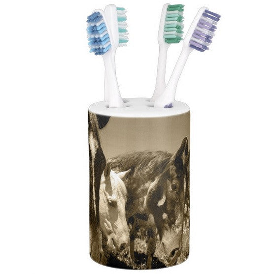 Whimsical Stallions Bathroom Set