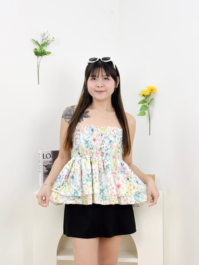 Wildflower Waltz Top (Colourful)