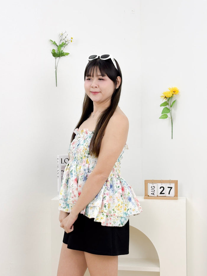 Wildflower Waltz Top (Colourful)