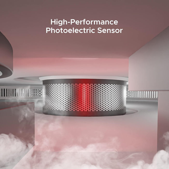 X-Sense - Smoke & Fire Alarm with Photoelectric Sensor