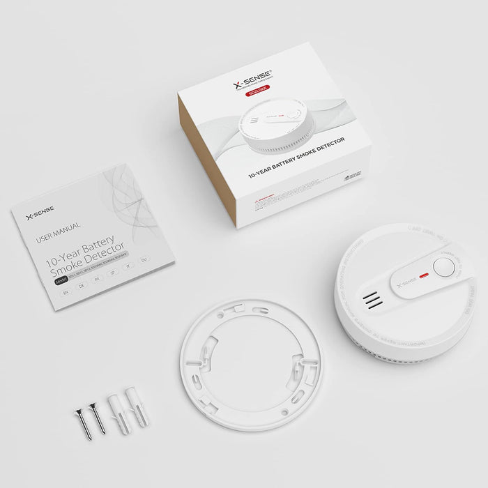 X-Sense - Smoke & Fire Alarm with Photoelectric Sensor